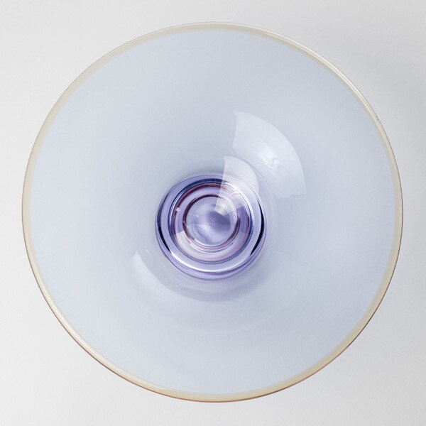 Image of Luxe Glass Coupe Plate 8.25" 3