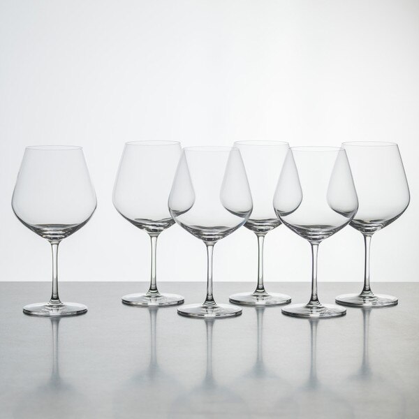 Image of Korin Sena Burgundy Glass (Set of 6) 2