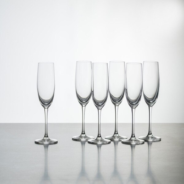 Image of Korin Claris Champagne Glass Flute (Set of 6) 2
