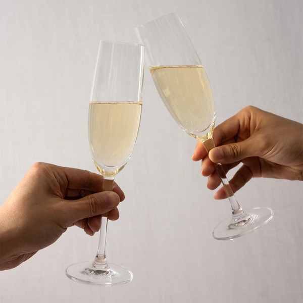 Image of Korin Claris Champagne Glass Flute (Set of 6) 7