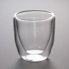 Double Wall Glass Teacup
