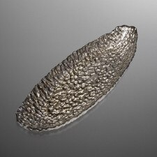 Clear Glass Oval Bowl 15.75"