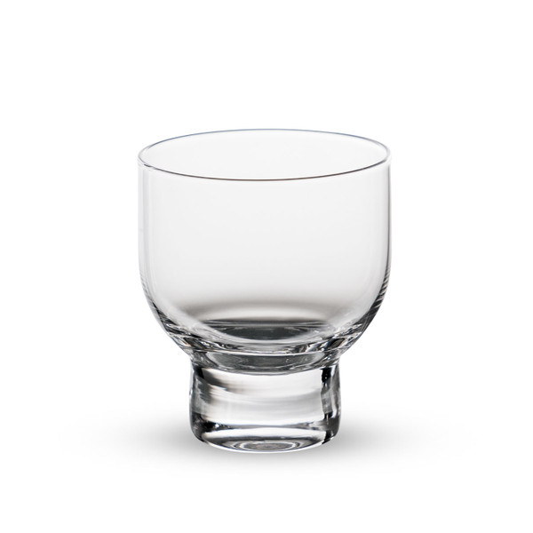 Image of Clear Glass Pedestal Sake Cup 1