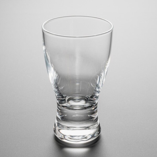 Image of Clear Curve Glass Sake Cup 1