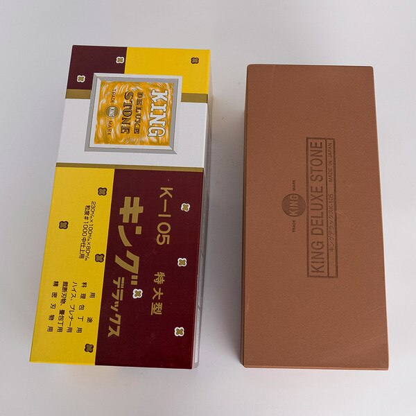 Image of King Medium Grit Sharpening Stone #1000 - L 3
