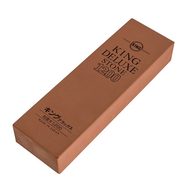 Image of King Deluxe Medium Grit Sharpening Stone #1200 1