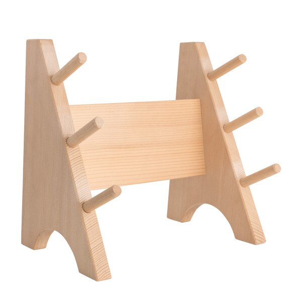 Image of Wooden Knife Stand 3 Piece 1