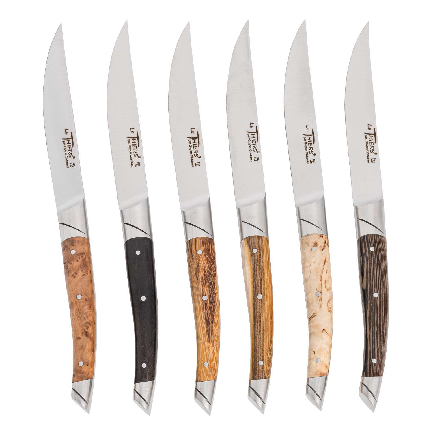 Le Thiers Avantage Steak Knives w/ Mixed Wood | KORIN
