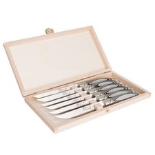 Le Thiers Avantage Steak Knives w/ Gray Paperstone Handles (Set of 6) hover-image