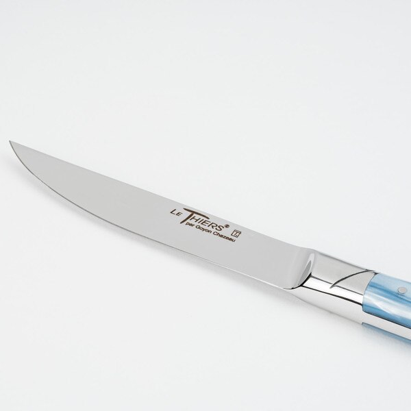 Image of Le Thiers Avantage Steak Knives w/ Mixed Colors Acrylic Handles (Set of 8) 5