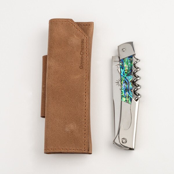 Image of St Vincent Wine Opener Knife w/ Abalone Handle 2