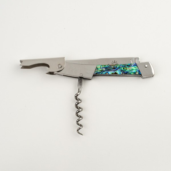 Image of St Vincent Wine Opener Knife w/ Abalone Handle 5