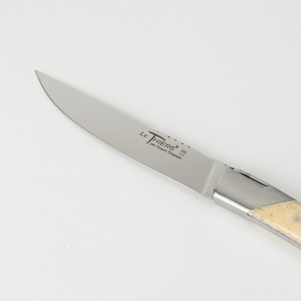 Image of Le Thiers Pirou Prestige Steak Knives w/ Mix Horn Handles (Set of 6) 5