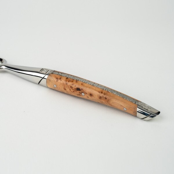 Image of Le Thiers Prestige Carving Set w/ Juniper Wood Handle 3