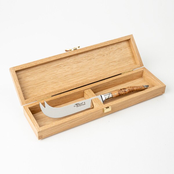 Image of Le Thiers Prestige Cheese Knife w/ Juniper Wood Handle 9.5" 2