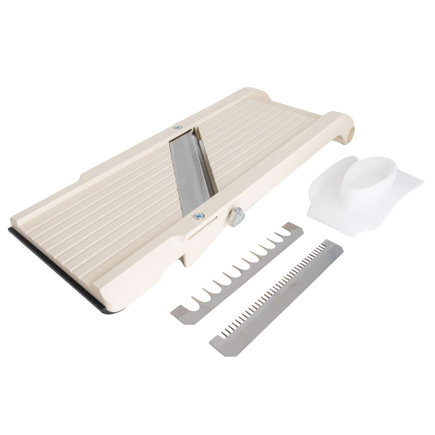 Super Benriner Mandoline Slicer, white, 9,5 cm –