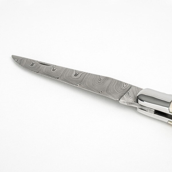 Image of Château Laguiole Heritage Opus Toundra's Treasure Damasus Blade Folding Knife 4