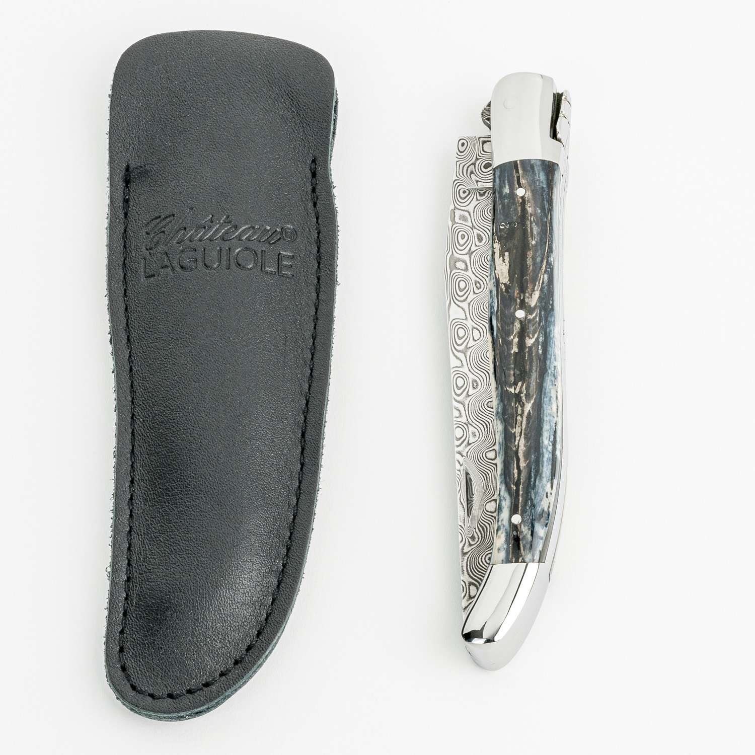 Château Laguiole Heritage Ivory of Mammoth Folding Knife | KORIN