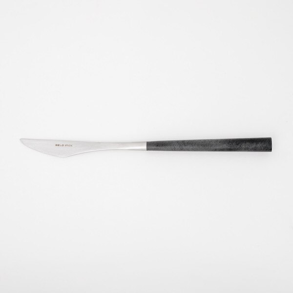 Image of POLA Dessert Knife Matte Black 7.25" 3