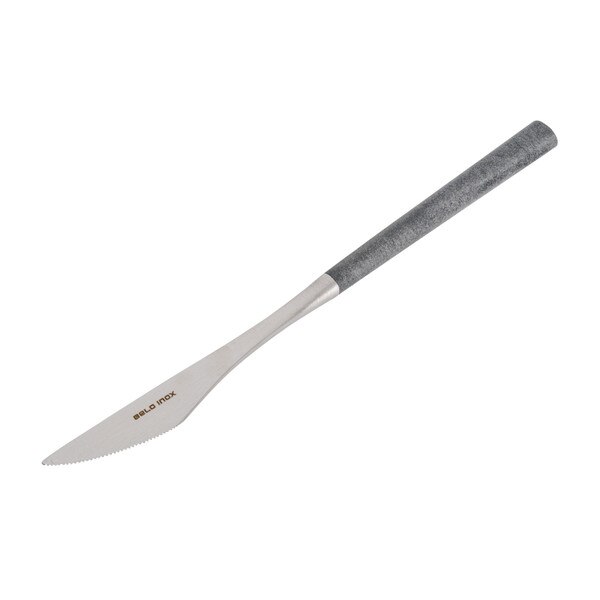 Image of POLA Dessert Knife Matte Gray 7.25" 1