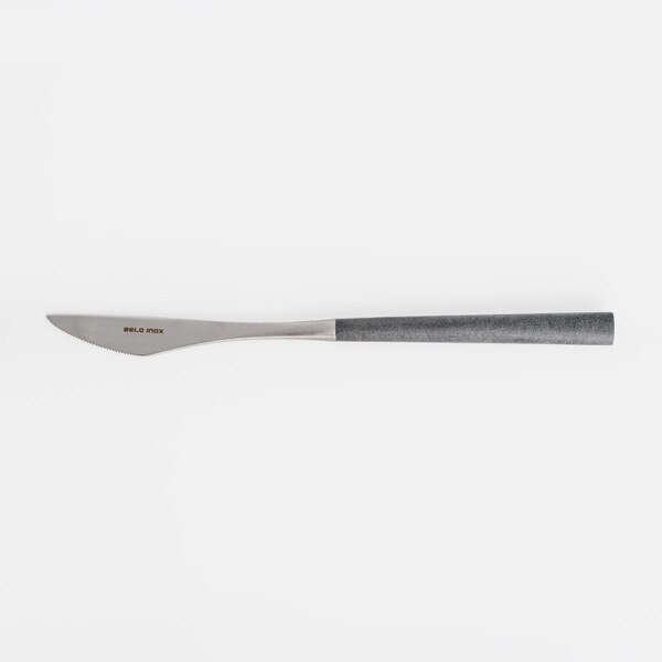 Image of POLA Dessert Knife Matte Gray 7.25" 3