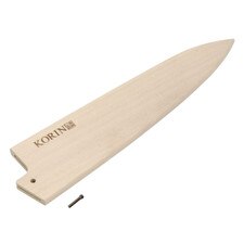 Magnolia Wood Knife Sheath / Saya Cover for Chef Knife (Gyuto) 7.0" (18cm)