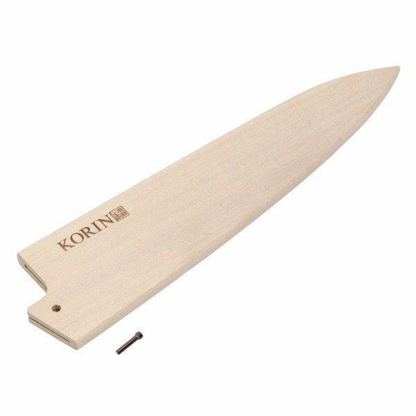 Image of Magnolia Wood Knife Sheath / Saya Cover for Chef Knife (Gyuto) 8.2" (21cm) 1