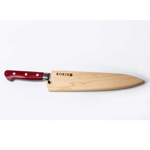Image of Magnolia Wood Knife Sheath / Saya Cover for Chef Knife (Gyuto) 10.5" (27cm) 4
