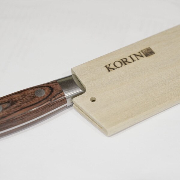 Image of Magnolia Wood Knife Sheath / Saya Cover for Nakiri Knife 6.5" 3