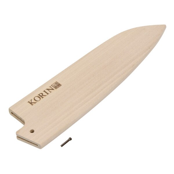 Image of Magnolia Wood Knife Sheath / Saya Cover for Santoku 1