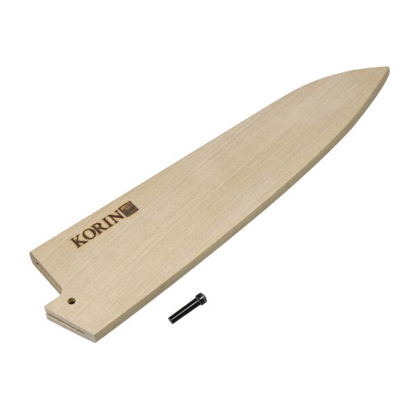 Image of Magnolia Wood Knife Sheath / Saya Cover for Yo-Deba 8.2" (21cm) 1