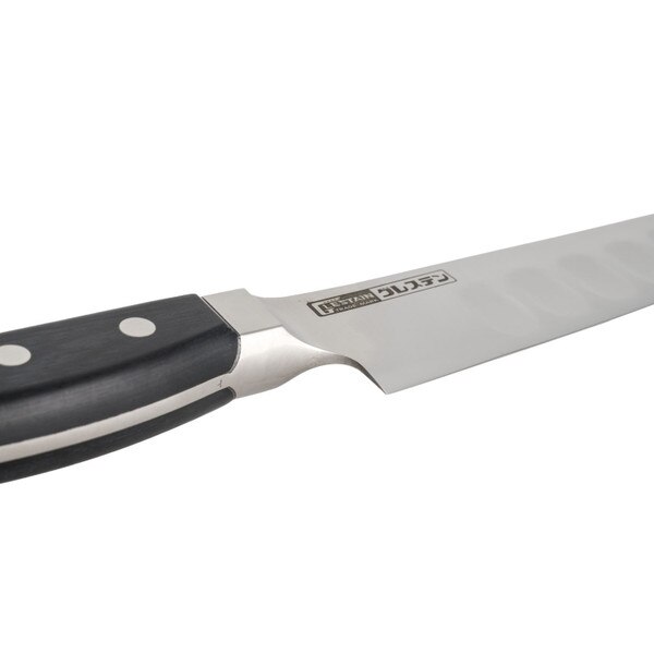 Image of Glestain Indented-Blade Sujihiki 9.4" (24cm) 5