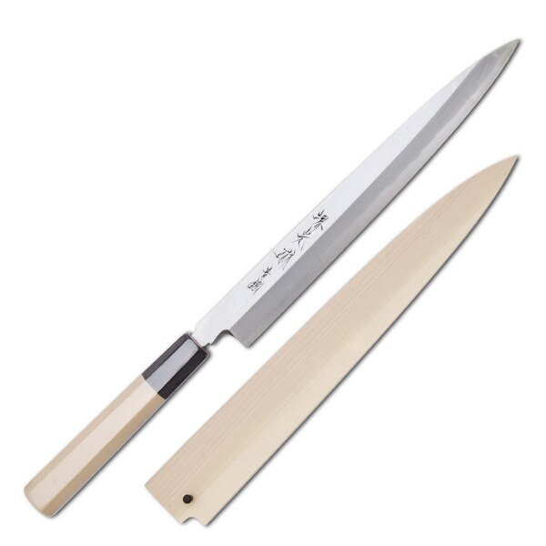 Image of Korin Blue Steel Hongasumi Yanagi 10.5" 1