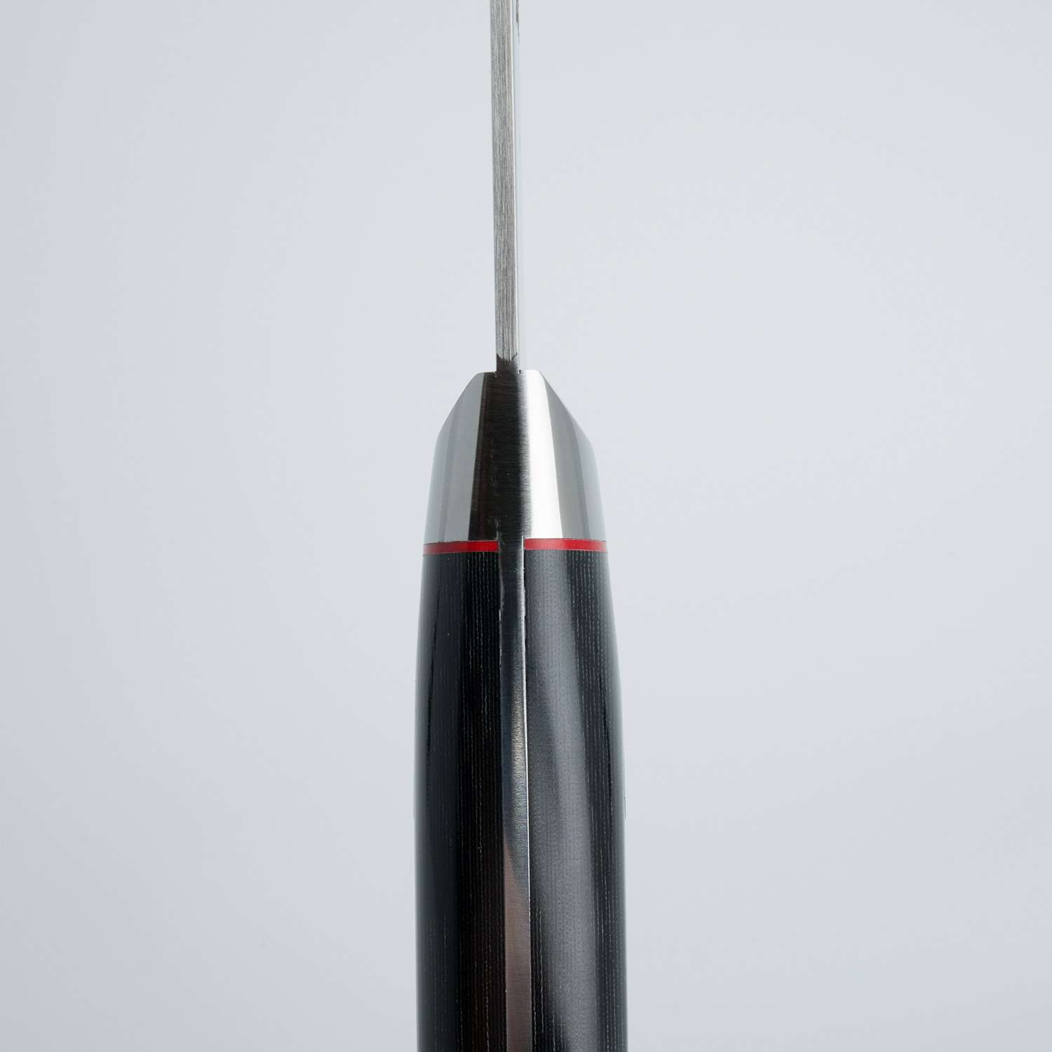 Korin Nickel Damascus Petty with Black Micarta Handle 5.9