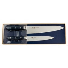 Korin Mahogany Royal Blue Inox Two Pieces Set - Gyuto & Petty