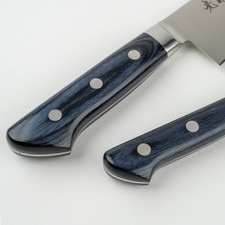 Korin Mahogany Royal Blue Inox Two Pieces Set - Gyuto & Petty hover-image