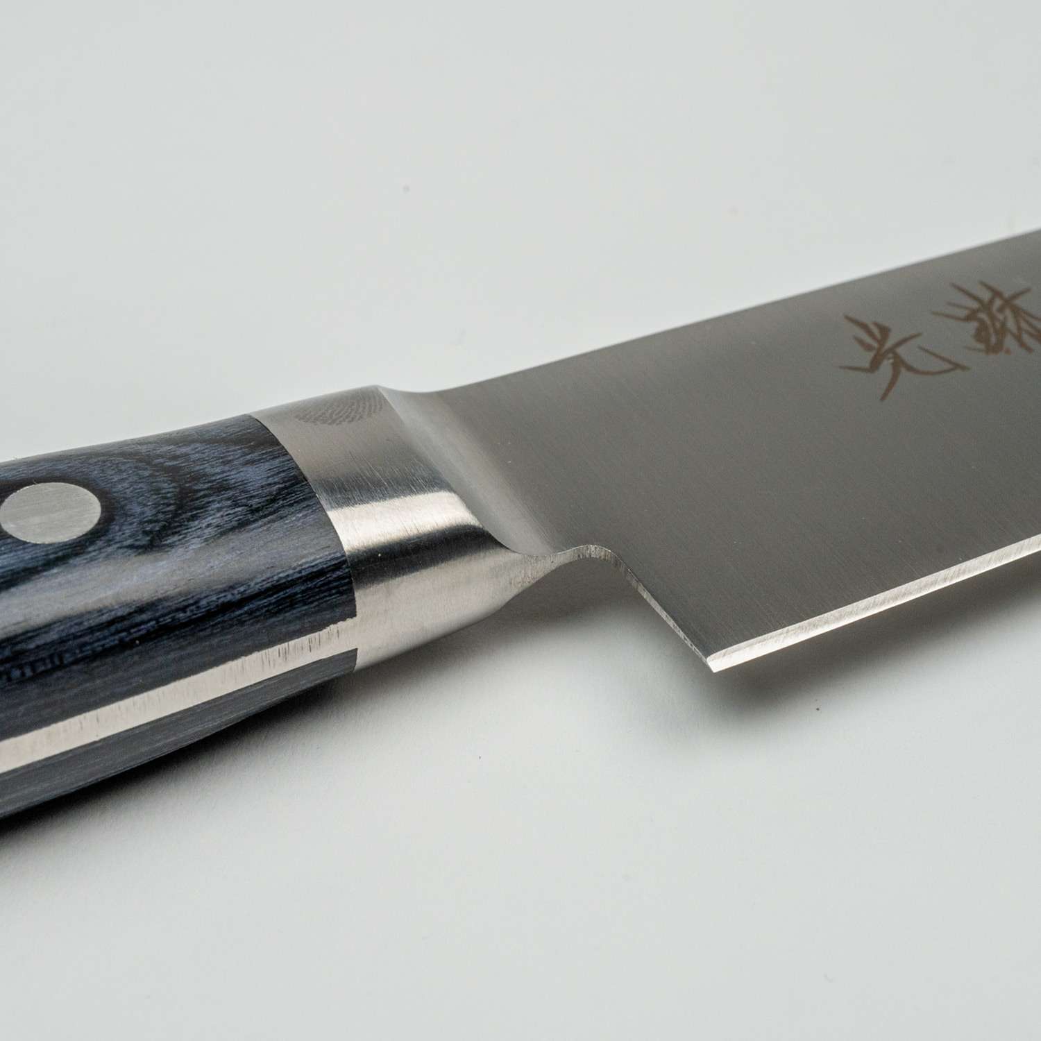 Korin Mahogany Royal Blue Inox Sujihiki 9.4