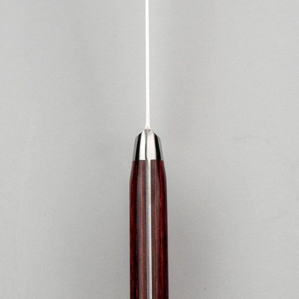 Image of Korin Mahogany Deep Scarlet Inox Gyuto 8.2" (210 mm) 3