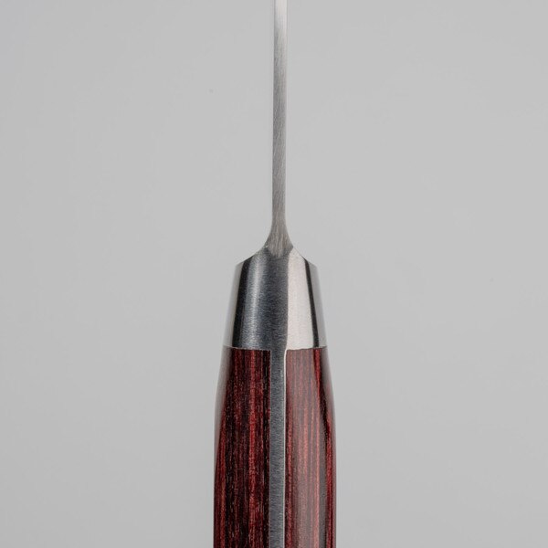 Image of Korin Mahogany Deep Scarlet Inox Kiritsuke 8.2" (210 mm) 3
