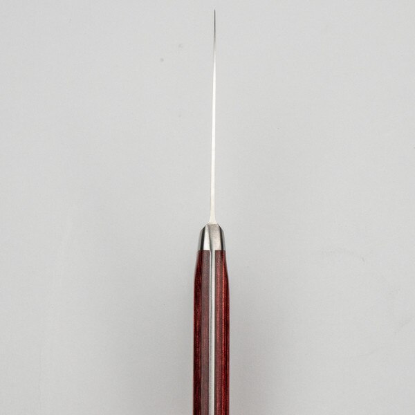 Image of Korin Mahogany Deep Scarlet Inox Paring 3.1" (80 mm) 3