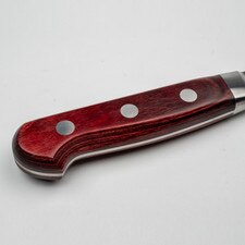Korin Mahogany Deep Scarlet Inox Santoku 7" (180 mm) hover-image