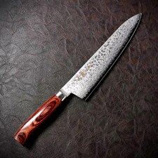 Korin VG10 Damascus with Brown Mahogany Handle Gyuto 8.2" (210 mm)