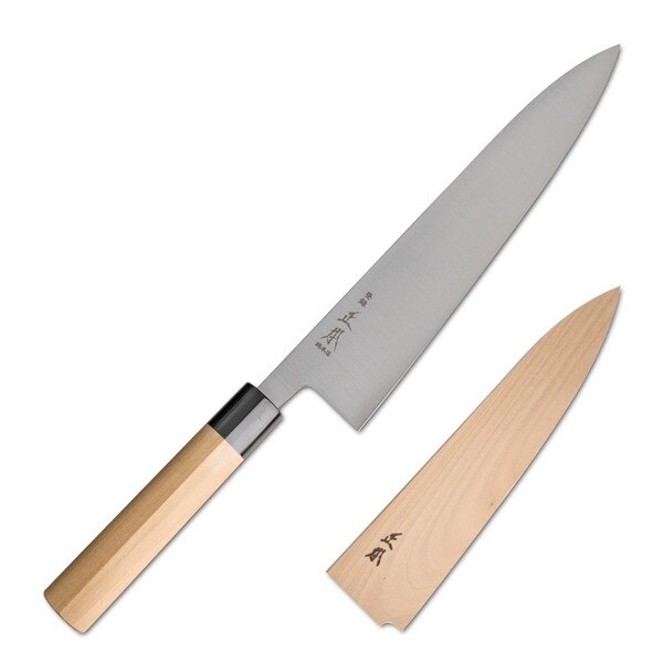 Image of Masamoto Sohonten White #2 Hongasumi Wa-Gyuto 10.5" (27cm) 1