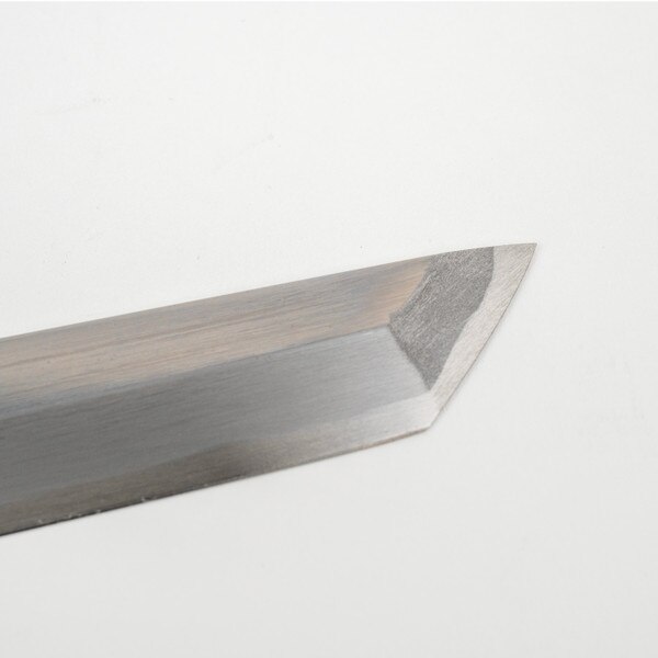Image of Masamoto Sohonten Korin White #1 Hongasumi Mirror Finish Sakimaru Takobiki w/ Kizuna Logo 13" 4