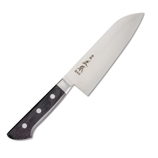 Image of Masamoto Sohonten Molybdenum Santoku 7" (18cm) 1