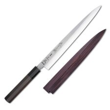 Masamoto Sohonten White #2 Honyaki Ebony Handle Yanagi