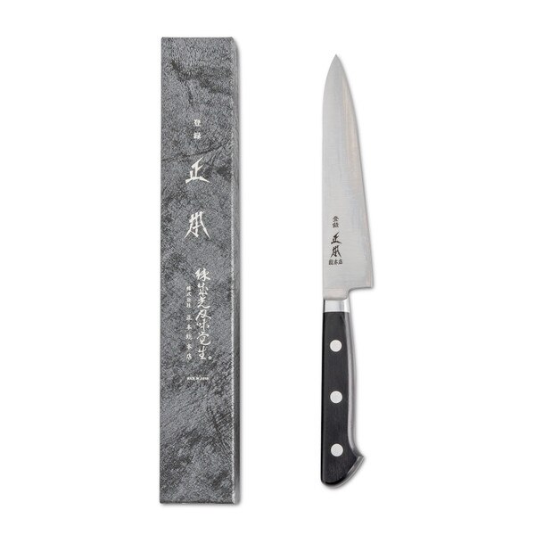 Image of Masamoto Sohonten Virgin Carbon Steel Petty 5.9" (15cm) 2