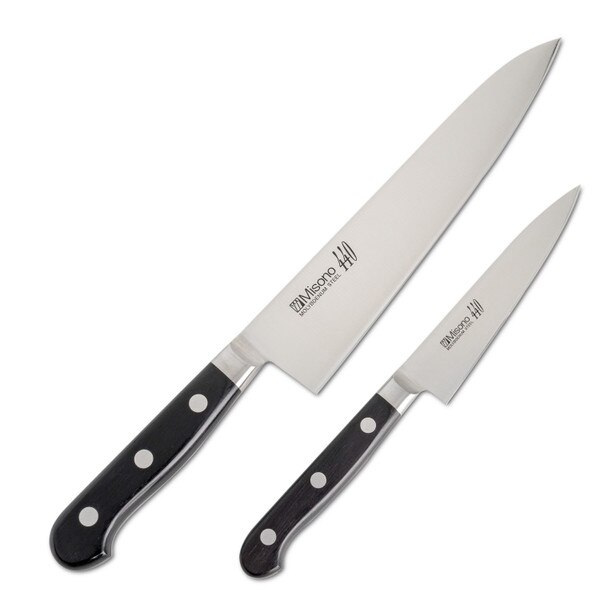 Image of Misono 440 Molybdenum Gyuto, Petty Knife Set 3