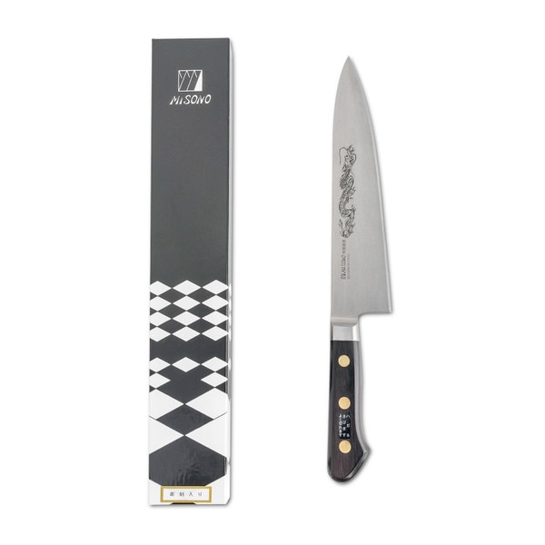 Misono Swedish Carbon Steel Gyutou 9 4 24cm Right Misono Swedish Carbon Steel Gyutou 9 4 24cm Right