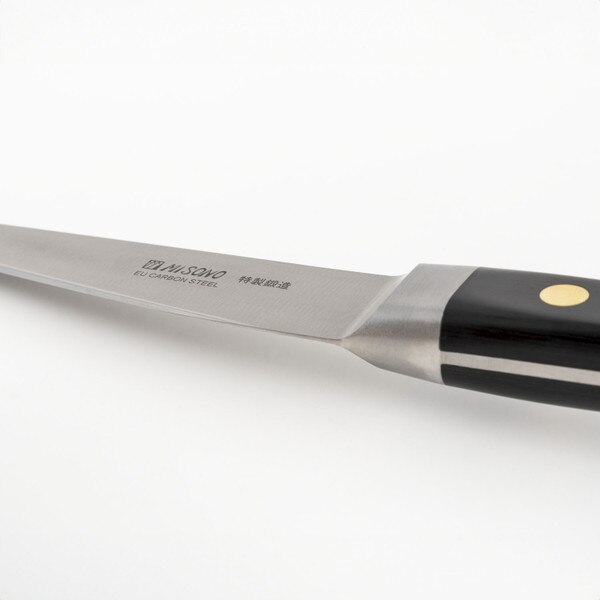 Image of Misono Swedish Carbon Steel Left-handed Hankotsu 5.7" 4
